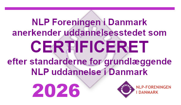 Certifikat fra NLP Foreningen