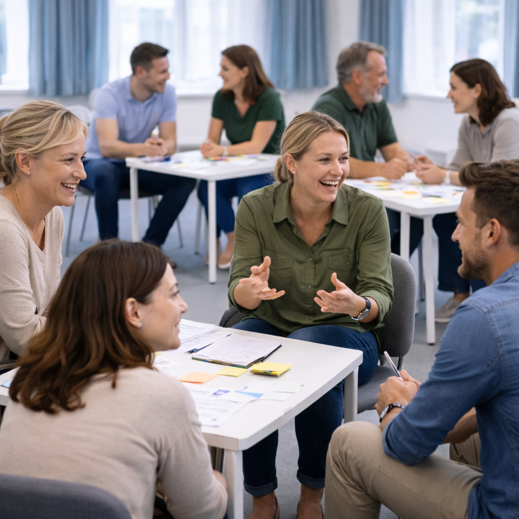Du sikrer dig et varigt udbytte, fordi du selv er motoren i processen.